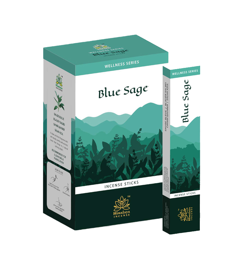 Himalaya Blue Sage Incenso - 15G